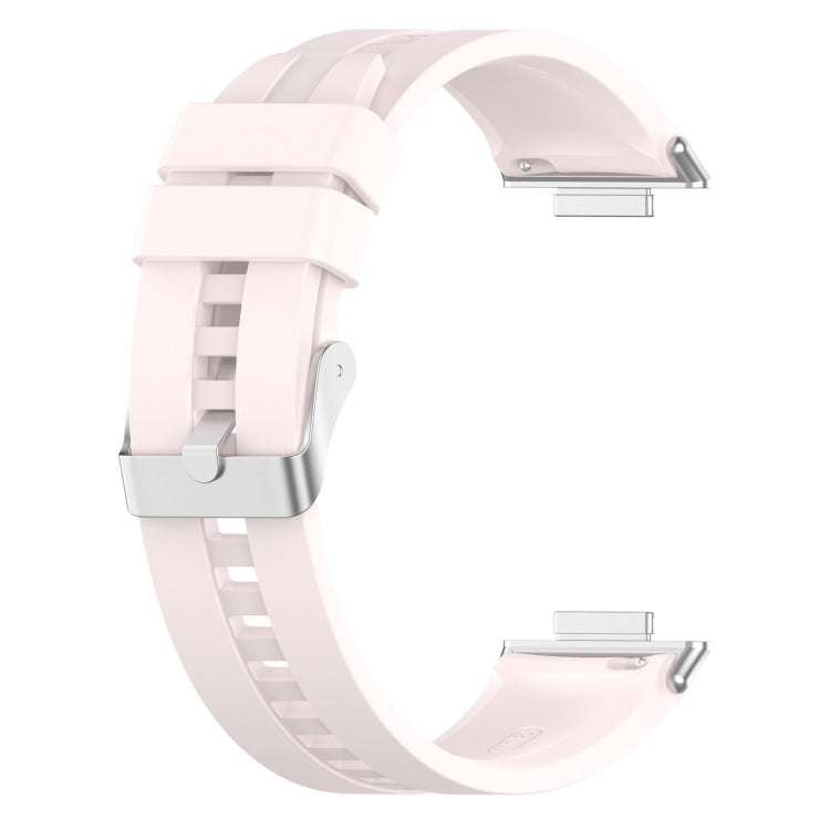 Sandsberg | Für Huawei Watch Fit 2 Reifenprofil-Uhrenarmband (Quicksand Pink)