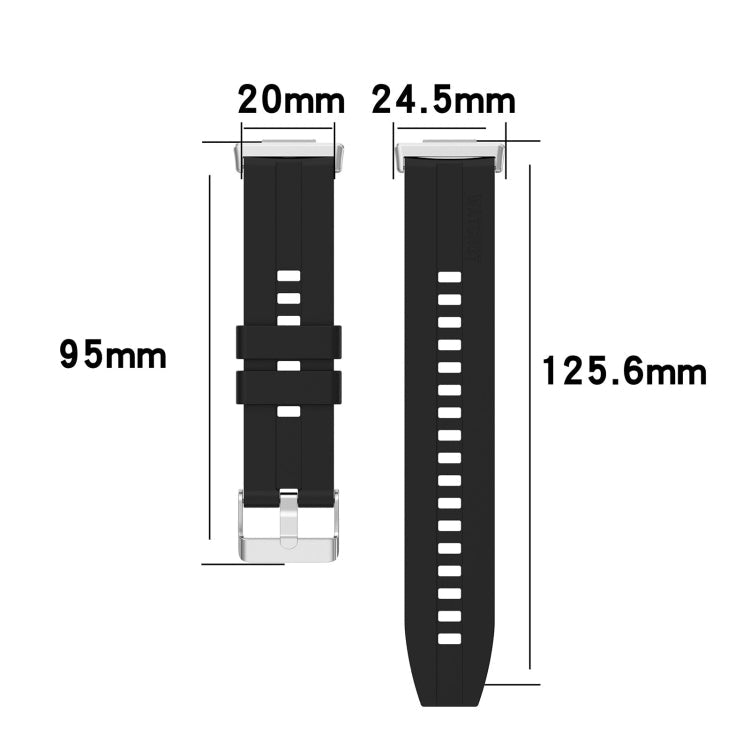 Sandsberg | Für Huawei Watch Fit 2 Reifenprofil-Uhrenarmband (Quicksand Pink)