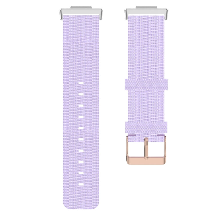 Sandsberg | Für Huawei Watch Fit 2 Nylon Gewebtes Armband (Helllila)