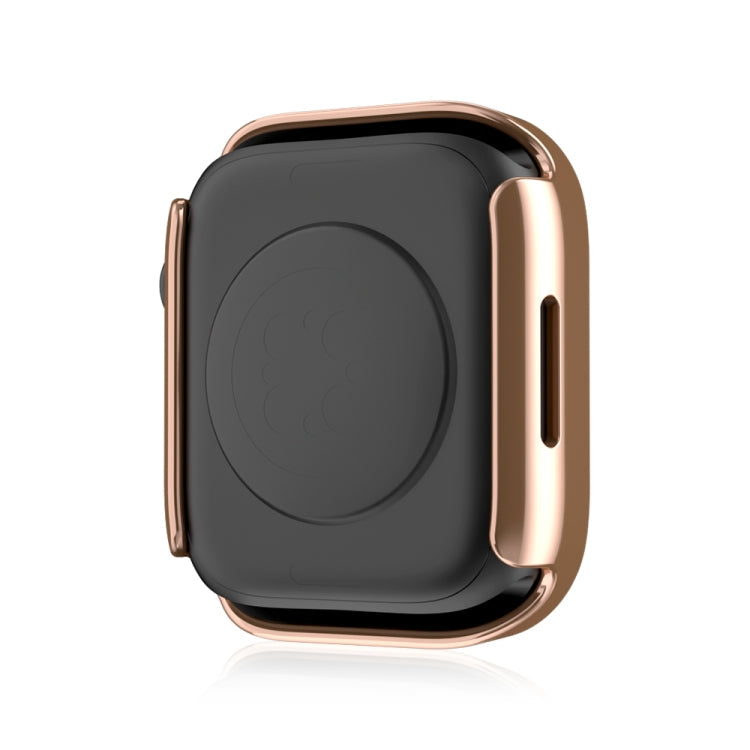 Sandsberg | Life Waterproof 2 in 1 PC Rahmen + Gehärtetes Glas Schutzhülle Für Apple Watch Series 9 / 8 / 7 41mm (Roségold)