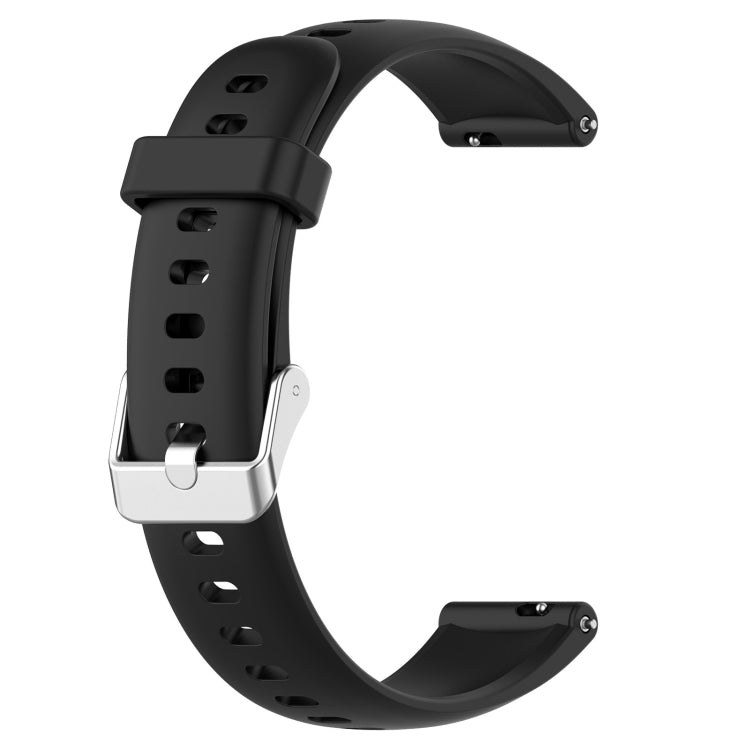 Sandsberg | Für Huawei Watch Fit Mini 16mm Silikon-Uhrenarmband (Schwarz)
