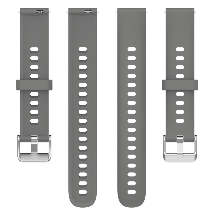 Sandsberg | Für Huawei Watch Fit Mini 16mm Silikon-Armband (Dunkelgrau)