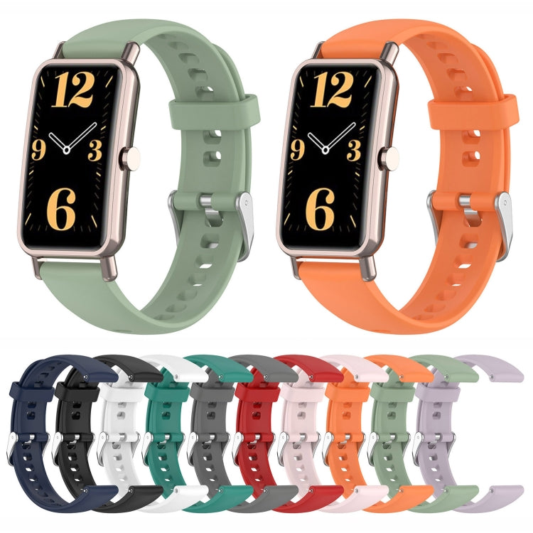 Sandsberg | Für Huawei Watch Fit Mini 16mm Silikon-Armband (Dunkelgrau)