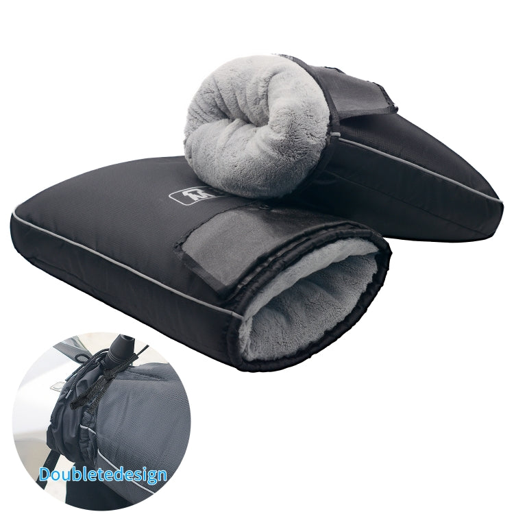 Sandsberg | CS-1780A1 Winter Fleece Verdickte Warme Außen Motorrad Handschuhe, Stil:Big Mouth Version