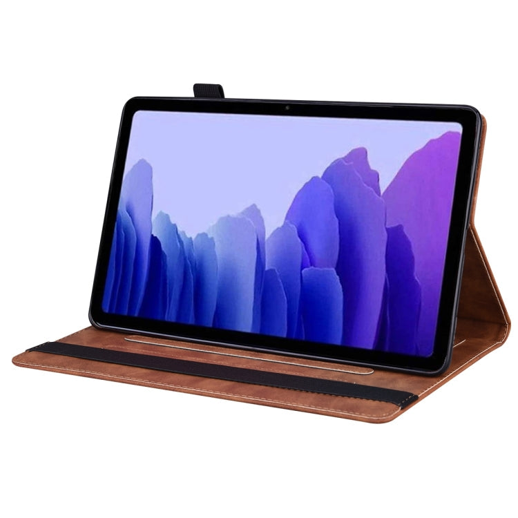Sandsberg | Für Lenovo Tab P11 Pro Gen 2 Business Stoßfeste Horizontale Flip Leder Tablet Hülle (Braun)