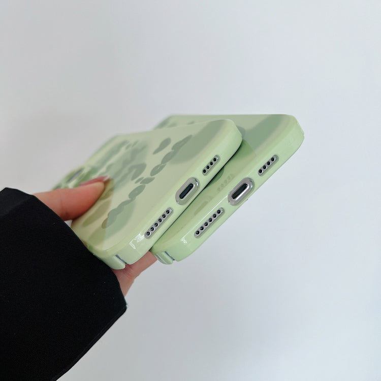 Sandsberg | Für iPhone 15 Pro Max PC Handyhülle (Grüner Text)