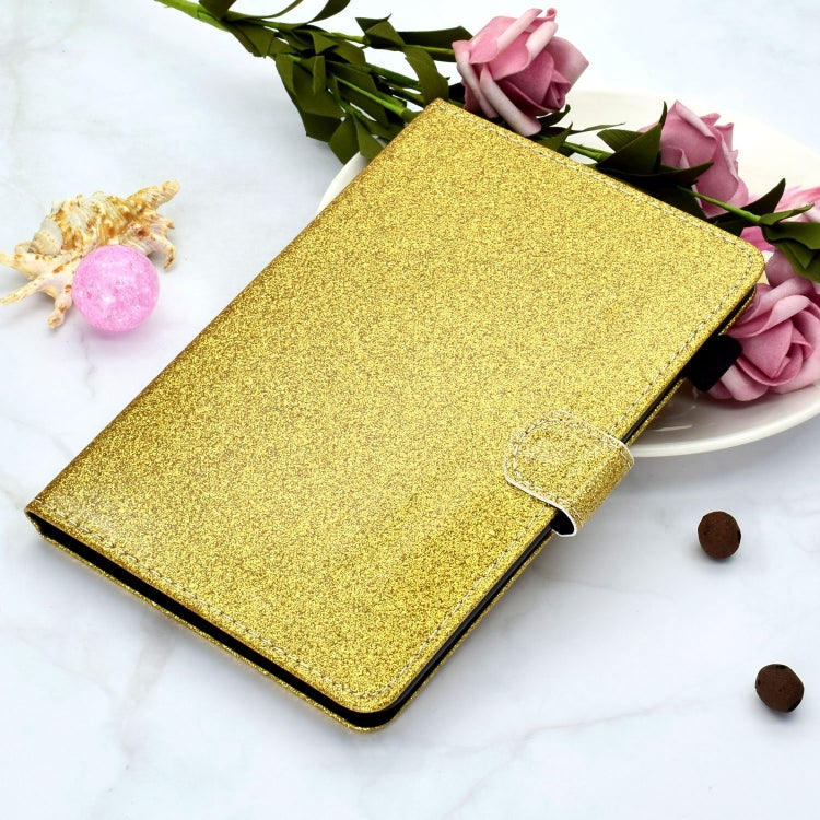 Sandsberg | Für Lenovo Tab P11 Gen2 /Xiaoxin Pad Plus 2023 Lack Glimmerpulver Smart Leder Tablet-Hülle (Gelb)