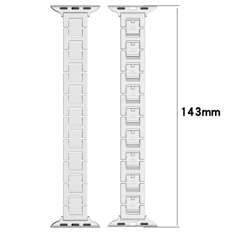 Sandsberg | Für Apple Watch Series 2 42mm H Slim Edelstahl Armband (Gold)