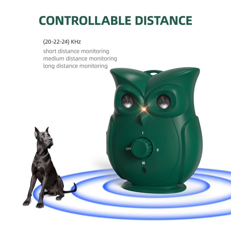 Sandsberg | K16 Dual Ultrasonic Bark Stopper Hundetrainingsgerät (Grün)