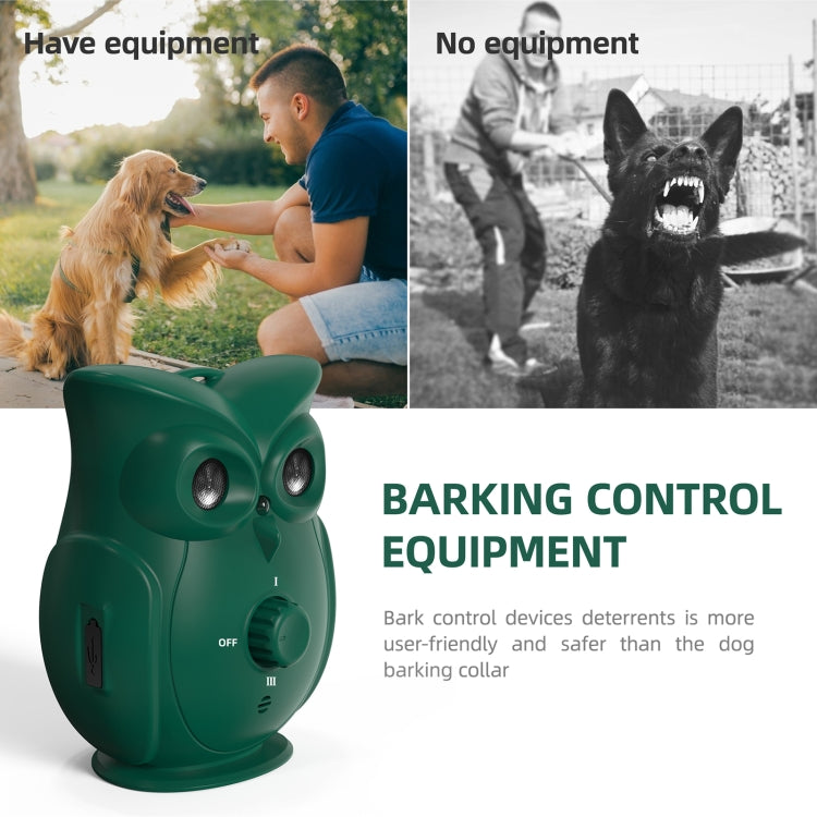 Sandsberg | K16 Dual Ultrasonic Bark Stopper Hundetrainingsgerät (Grün)