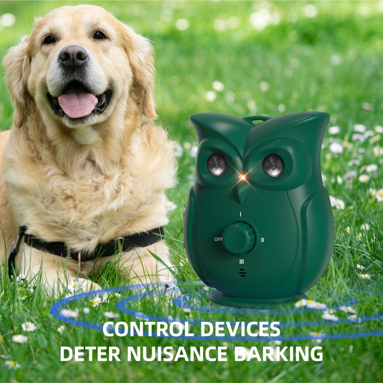 Sandsberg | K16 Dual Ultrasonic Bark Stopper Hundetrainingsgerät (Grün)