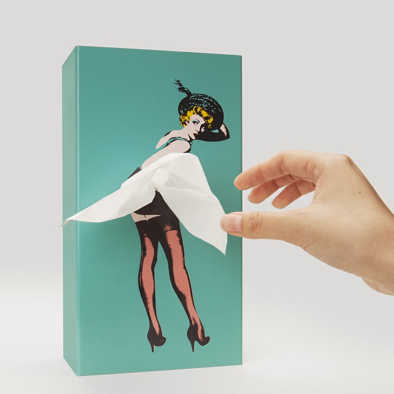Einzigartiger Tissue-Halter