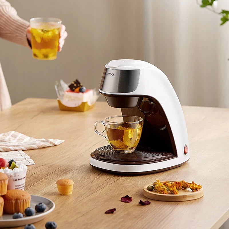 Vollautomatische Kaffeemaschine Home Office Mini Amerikanisch Klein Tragbare Kaffeemaschine