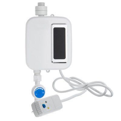 Tragbarer Wasserkocher | Durchlauferhitzer Elektrisch 3500W | Temperaturregelknopf