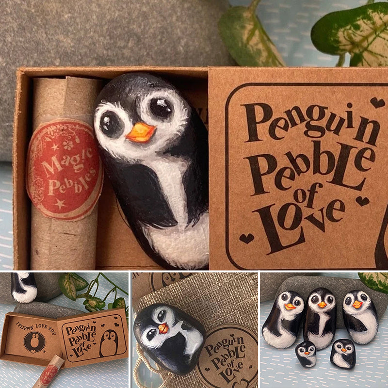 Lustiges Pinguin-Weihnachtsgeschenk