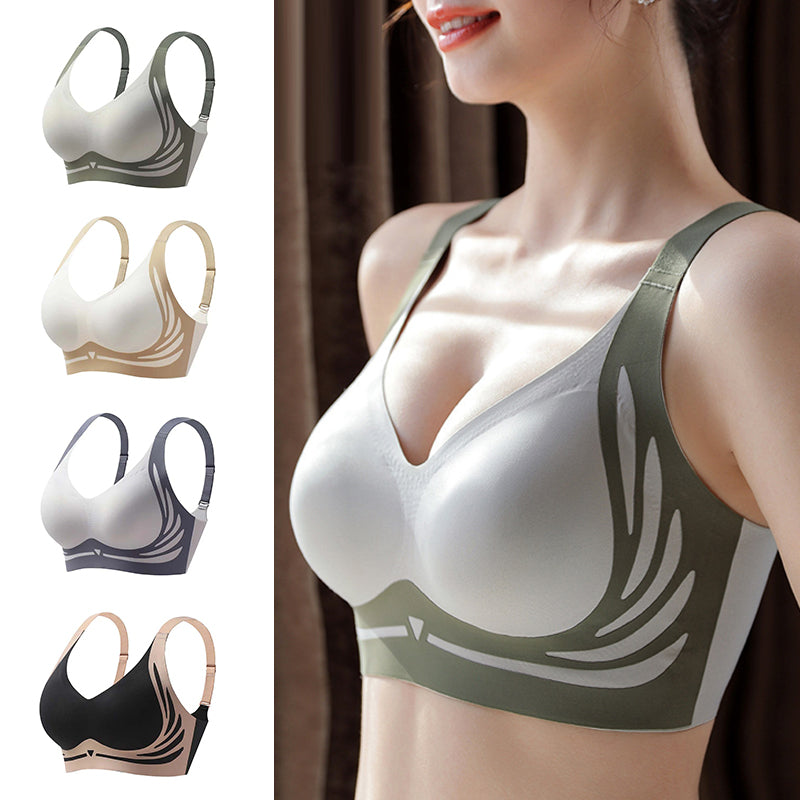 Liftende Anti-Sagging Drahtloser Push-up-BH