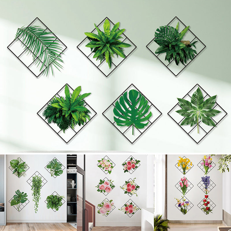 Flora️ | Entdecken Sie die Schönheit der 3D-Vinyl-Bonsai-Wandaufkleber