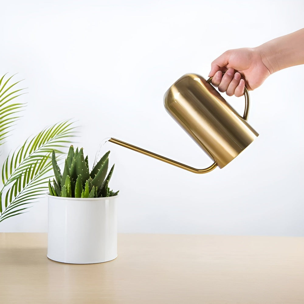 Sandsberg | Fluora – 1,5L Edelstahl Gießkanne mit langem Auslauf