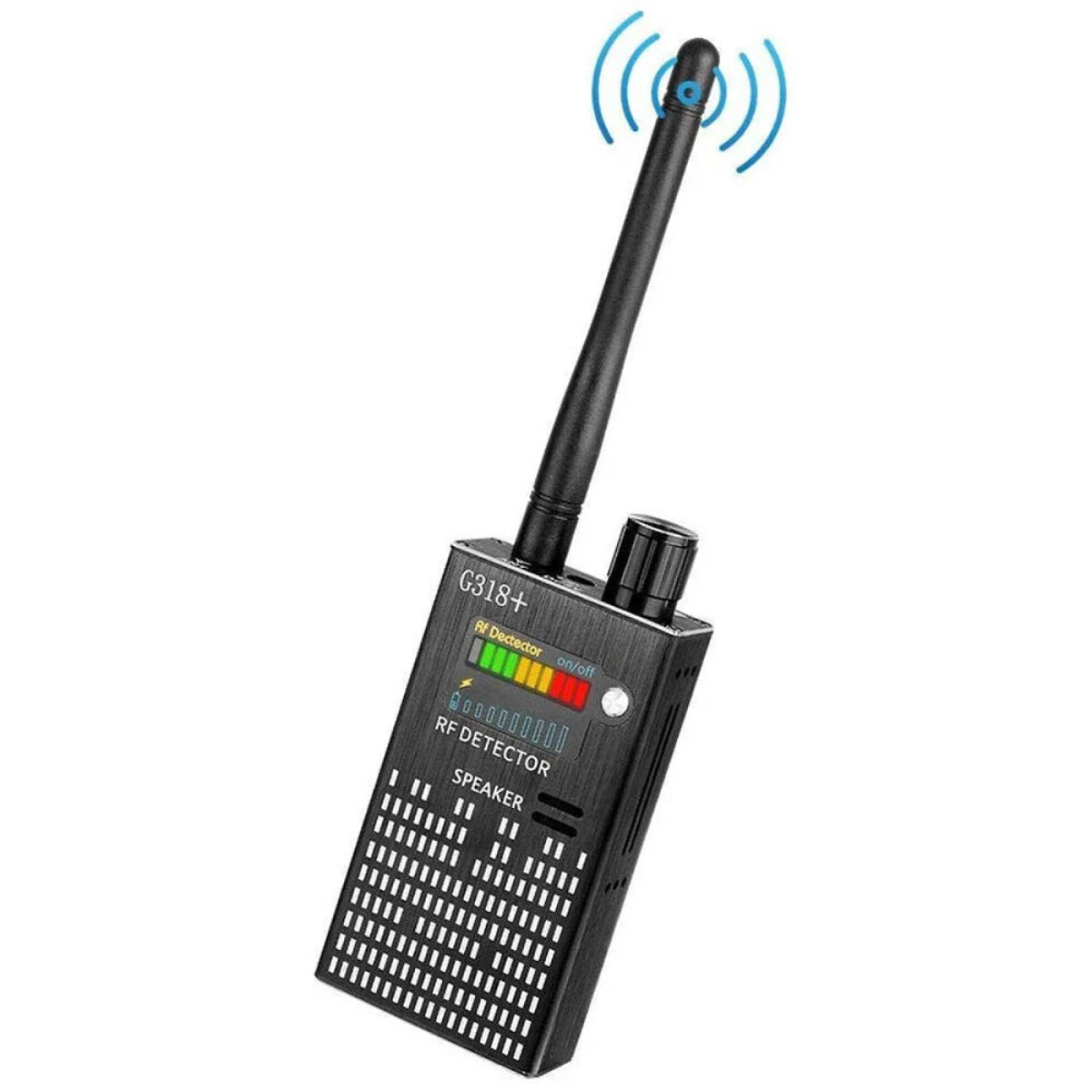 Spy Detector | RF Abhörgerät, Versteckte Kamera & GPS Tracker Finder mit Laserlinse - Anti-Spionage Signal Schutz