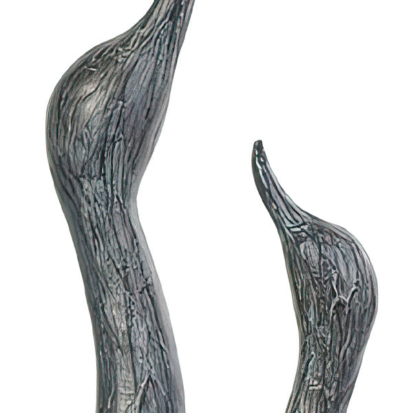Distressed Gans Skulptur, Set von Zwei
