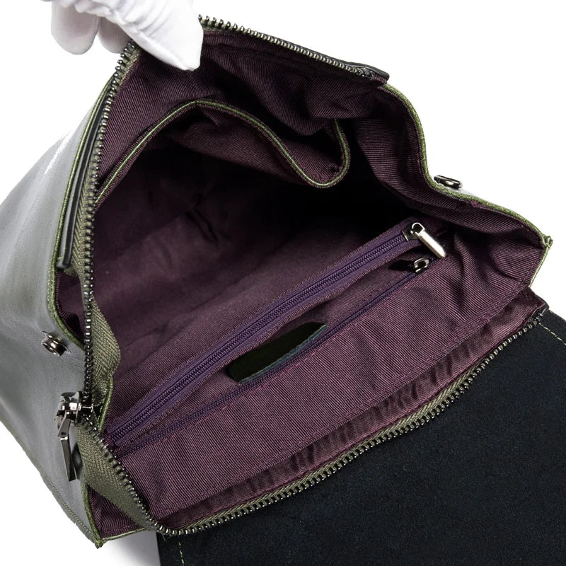 Trendiger Leder Rucksack für Frauen - Stilvoll, Vielseitig & Nachhaltig