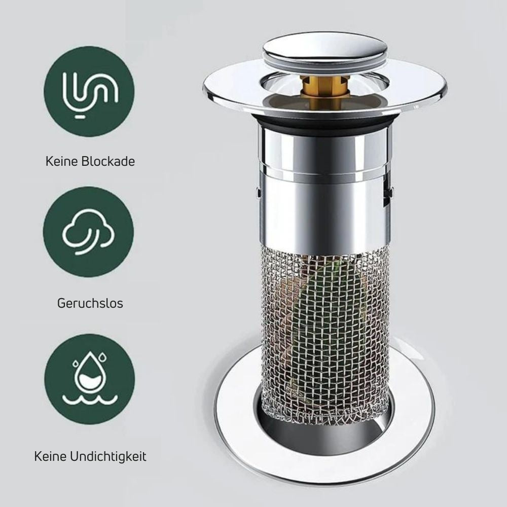 Blockiere Haare, schütze Rohre und spare Geld bei den Klempnerkosten!