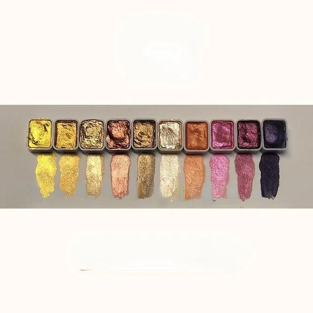 ArtShine™ | perlenfarbene Gouache-Pigmente | 50% RABATT