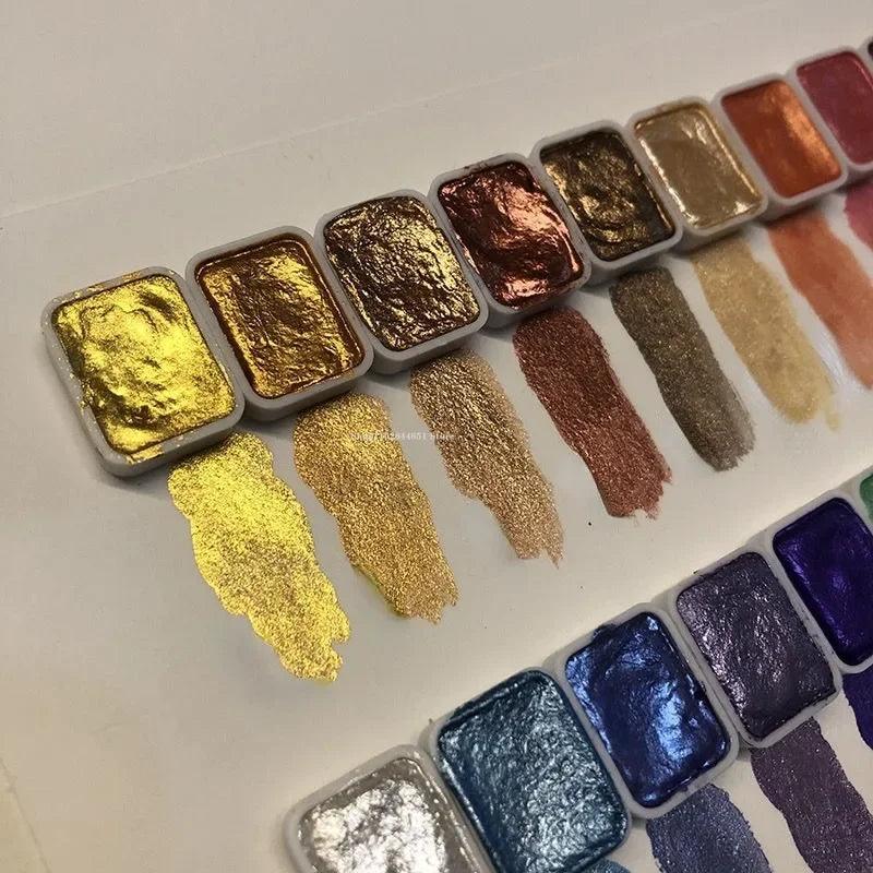 ArtShine™ | perlenfarbene Gouache-Pigmente | 50% RABATT