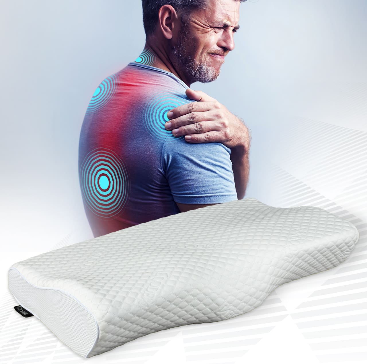 Respiro - Das Kissen für besseren Schlaf und weniger Schnarchen