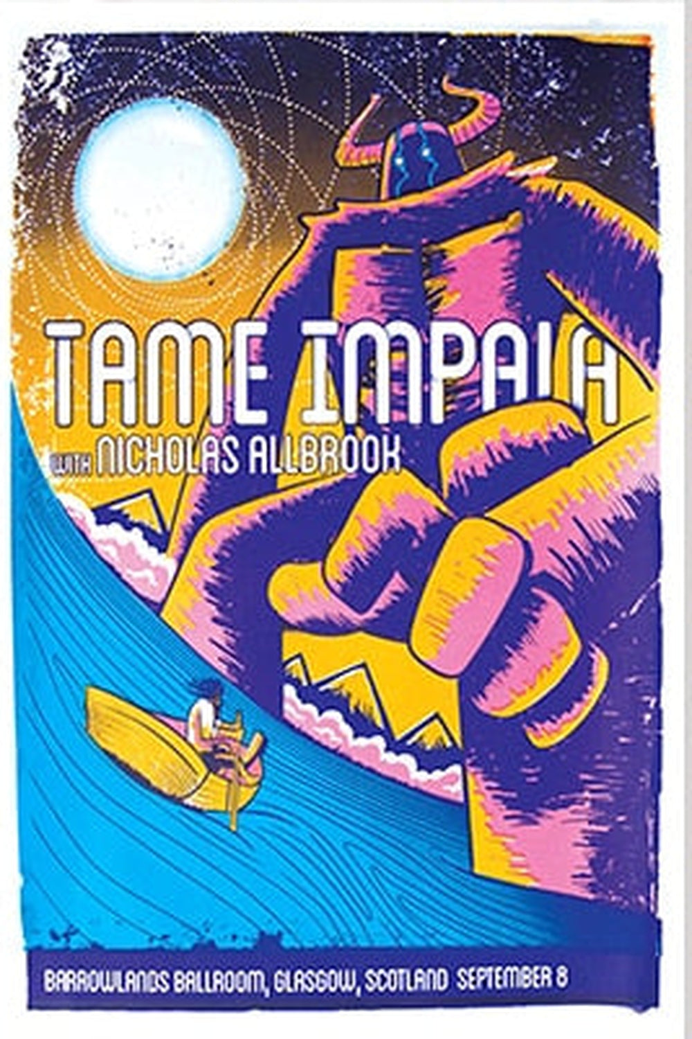 Tame Impala Psychedelische Poster