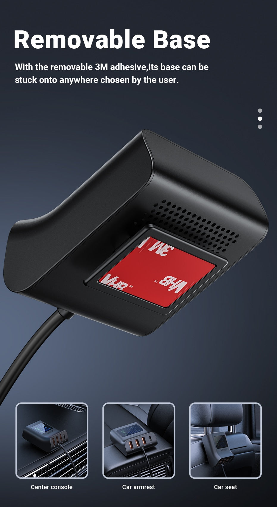Car USB-Splitter Schnellladegerät