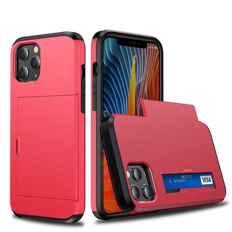 Business Armor Slide Wallet iPhone Hülle