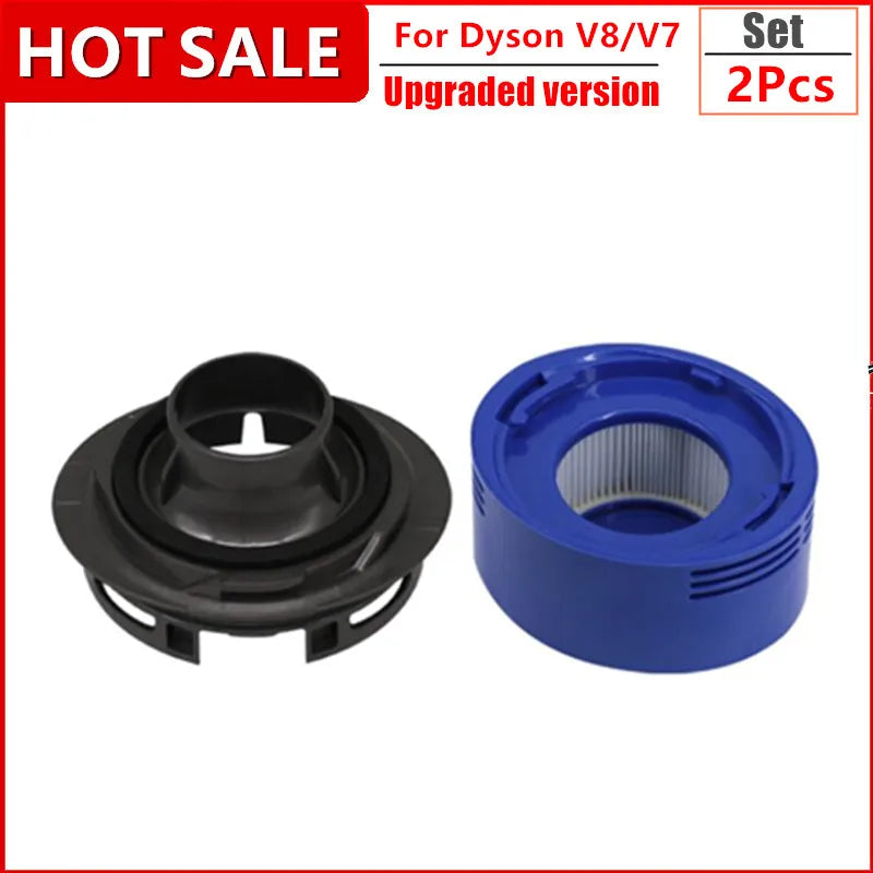 6er-Pack Vorfilter und 2er-Pack HEPA Nachfilter Ersatzteile kompatibel mit Dyson V8 und V7 kabellosen Staubsaugern