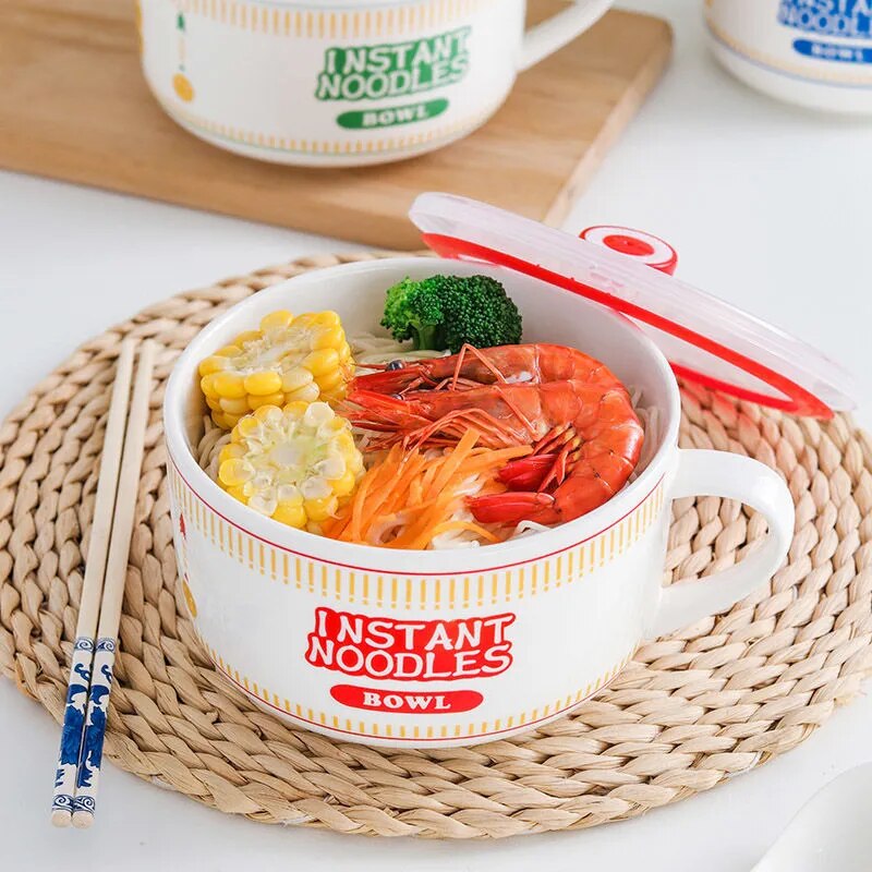Keramische Instant-Nudeln Ramen-Schüssel