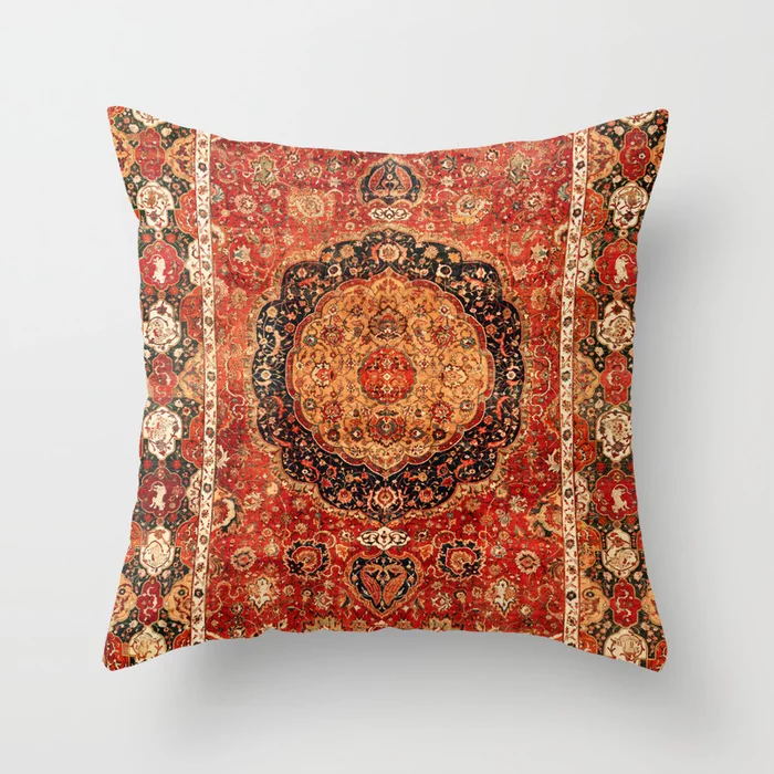 Skandinavischer Kissenbezug im marokkanischen Stil, indischer Boho-Luxus-Wohnzimmer-Schlafzimmer-Kissenbezug, Lendenkissen, Heimdekoration