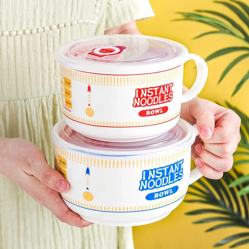 Keramische Instant-Nudeln Ramen-Schüssel