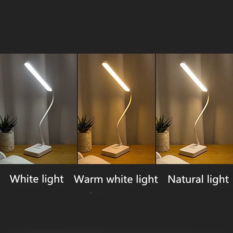 Touch Dimming Schreibtischlampe - USB Lade Leselicht