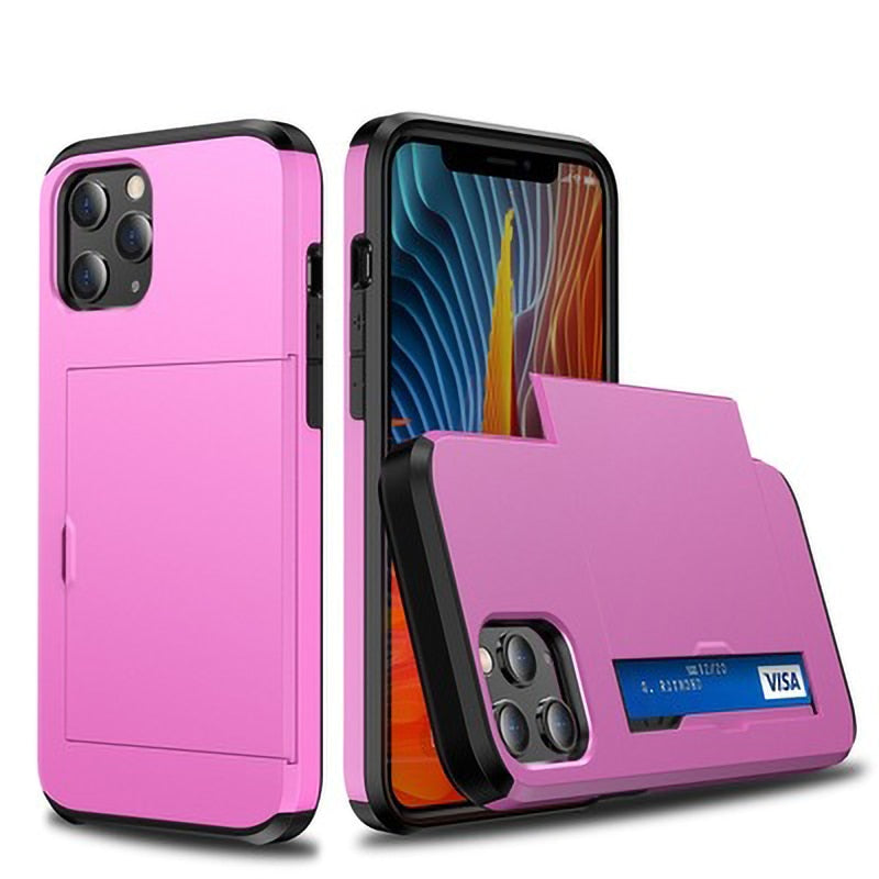 Business Armor Slide Wallet iPhone Hülle
