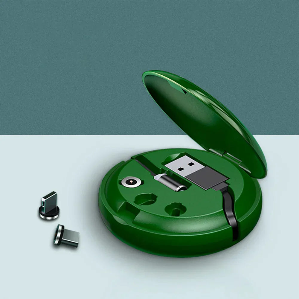 3in1 Universelles Rückziehbares Magnetisches Schnelllade-Kabel