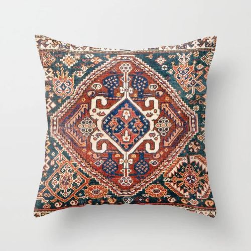 Skandinavischer Kissenbezug im marokkanischen Stil, indischer Boho-Luxus-Wohnzimmer-Schlafzimmer-Kissenbezug, Lendenkissen, Heimdekoration