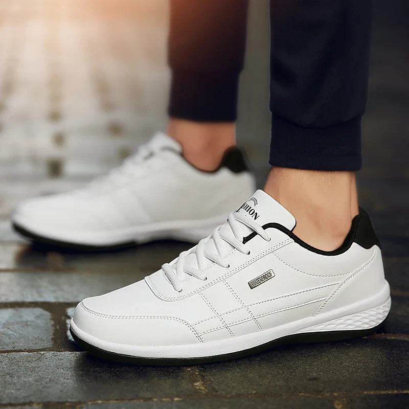 Leder Männer Schuhe Sneaker Männer Freizeit Schuhe Italienisch Freizeit Männer Rutschfeste Schuhe
