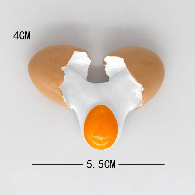 Sandsberg | Bionic Food Kühlschrankmagnet 3D kreative Cartoon Heimdekoration magnetischer süßer Kühlschrankmagnet magnetischer Aufkleber Kraft Nachricht