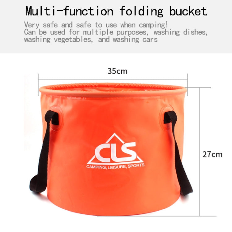 Sandsberg | 30L 4 in 1 PVC Outdoor Faltbare Doppelablaufkorb Camping Angelgerät Tasche