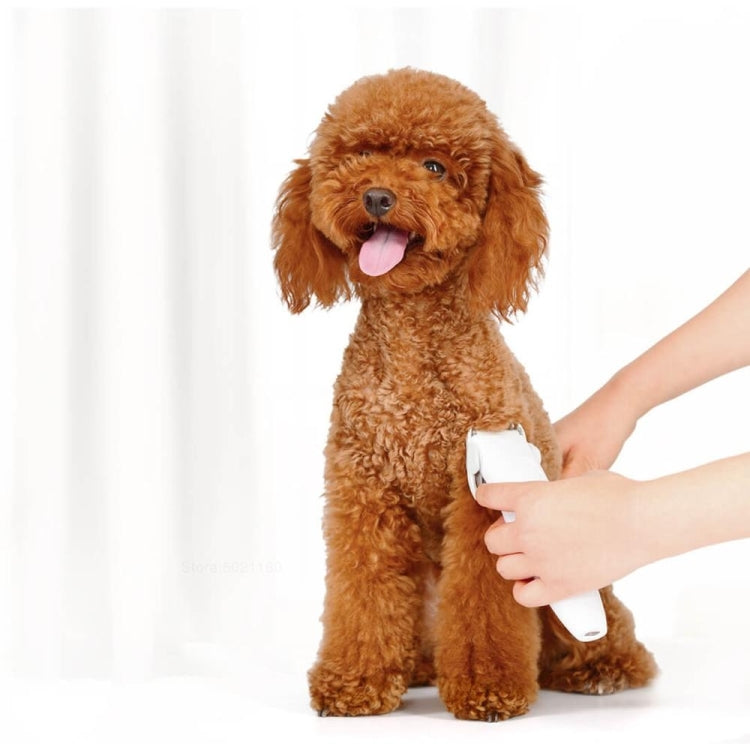 Sandsberg | Original Xiaomi Youpin Pawbby Hund Professionelle Rasierer Haustierpflege Haarschneider Elektrisch Wiederaufladbare Sicherheits-Haarschneidemaschine (Weiß)
