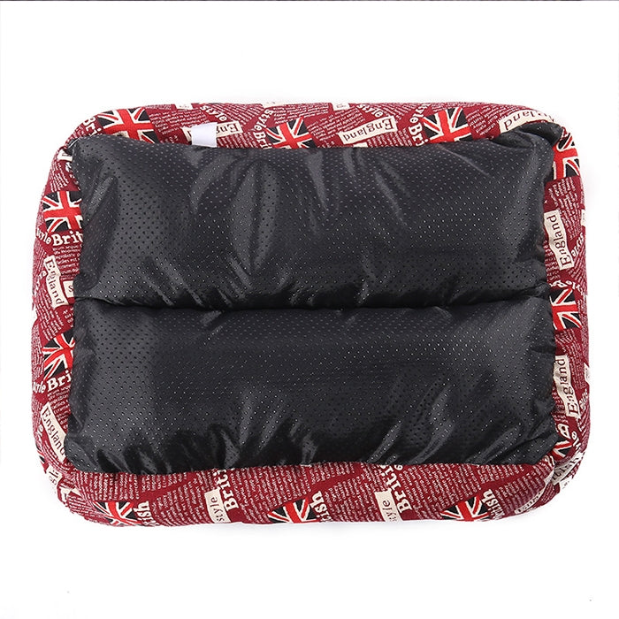 Sandsberg | Candy Color Vier Jahreszeiten Echtes Warmes Haustier Hundehütte Mat Teddy Hundematte, Größe: XXL, 95×72×18cm (Blau)
