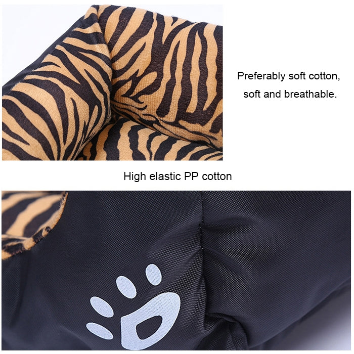 Sandsberg | Candy Color Vier Jahreszeiten Echtes Warmes Haustier Hundehütte Mat Teddy Hundematte, Größe: XXL, 95×72×18cm (Blau)