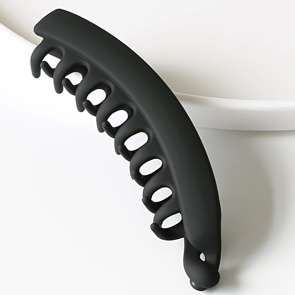 Grote antislip haarspeldjes in de vorm van een banaan