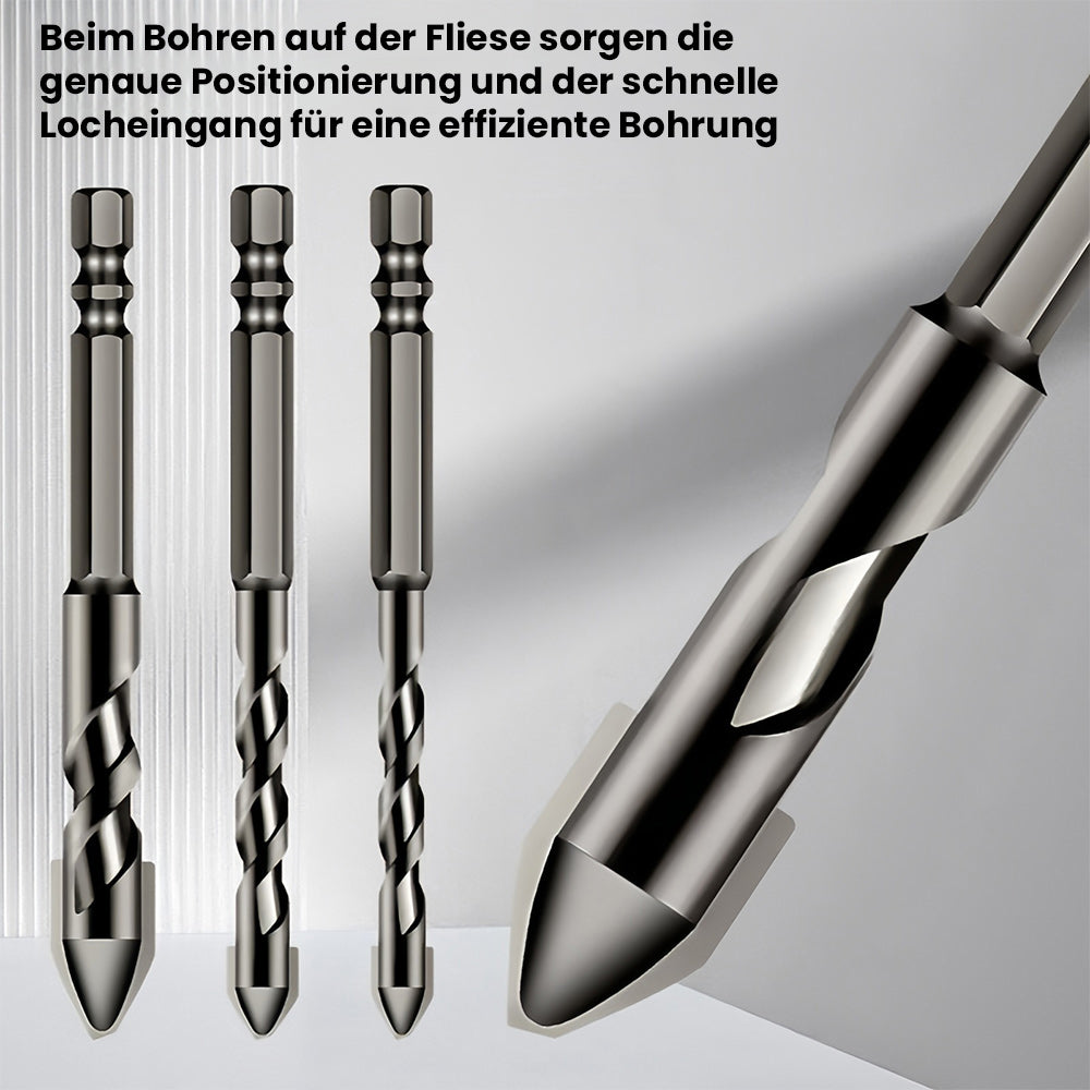 Hochfester Exzenter-Spiralbohrer