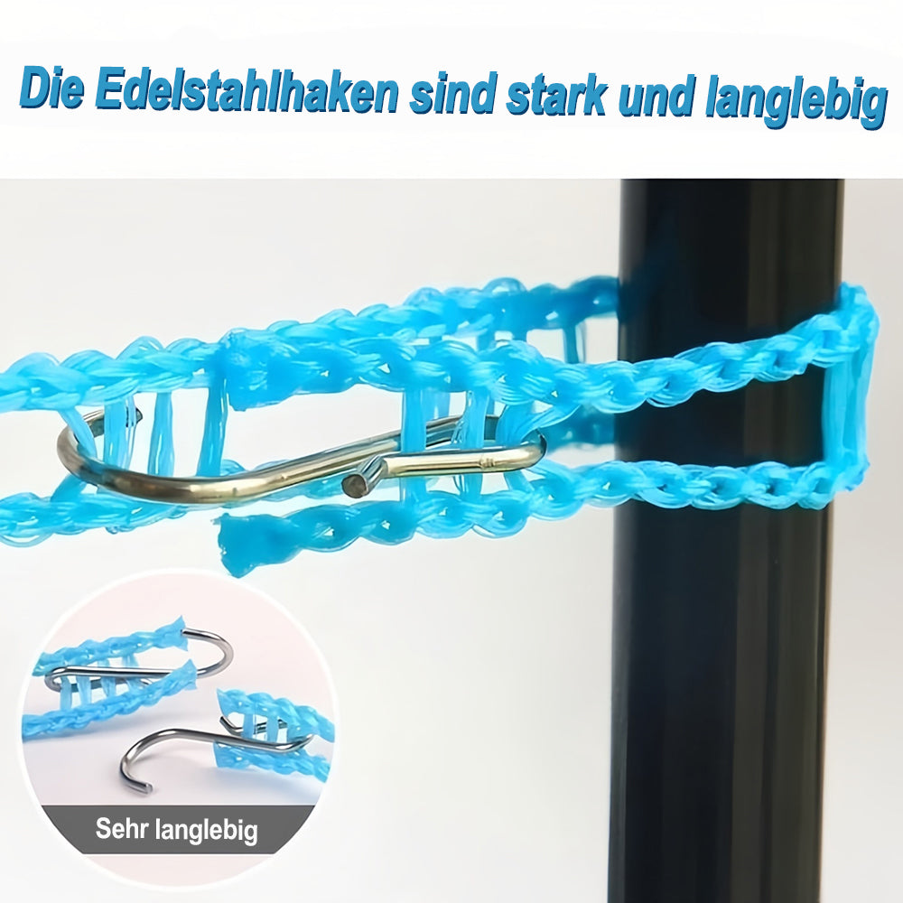Winddichte rutschfeste Wäscheleine (32 Ft)