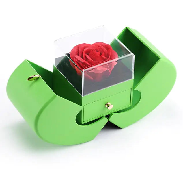 Ewige Blume Apfel Schmuckbox